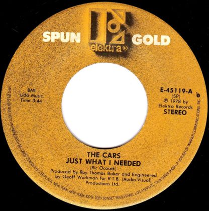 Cars, The – Just What I Needed / Good Times Roll (7" Vinyl)
