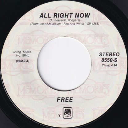 Free – All Right Now / The Stealer (7" Vinyl)