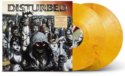 Disturbed - Ten Thousand Fists (Yellow Flame 2LP) (Colored Vinyl, Yellow)