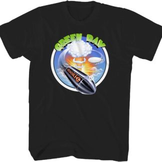 Green Day - Dookie Rocket - (Black, Size Large, Adult Shirt)