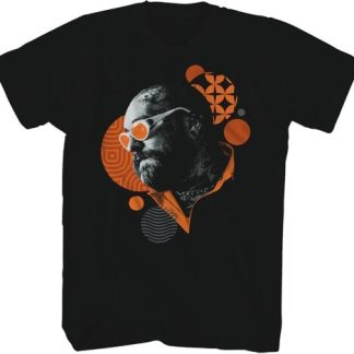 Teddy Swims - Pattern Head Photo (Black, Adult Shirt)