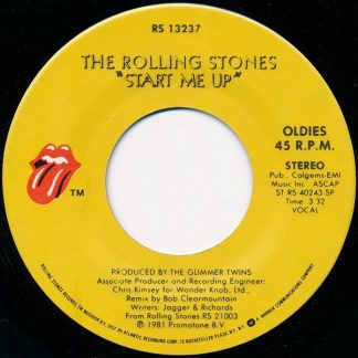 Rolling Stones, The – Start Me Up / No Use In Crying (7" Vinyl)