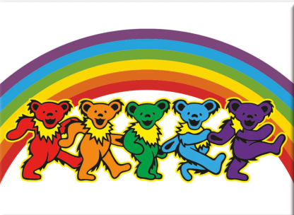 Grateful Dead - Dancing Bears (Magnet)