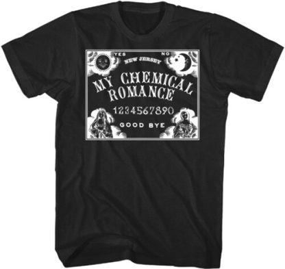 My Chemical Romance - Ouija Board T-Shirt (Black, Adult Shirt)
