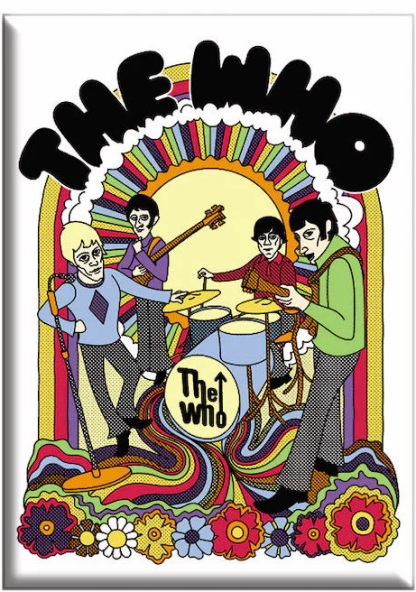 Who, The - Trippy Illustration (Magnet)