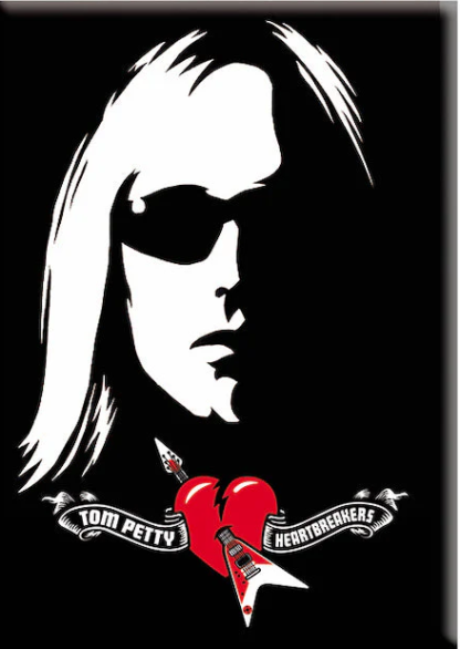Tom Petty - Stencil Logo (Magnet)
