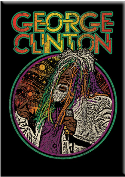 George Clinton - Space Graphic (Magnet)