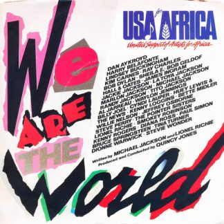 USA For Africa/ Quincy Jones – We Are The World/Grace (7" Vinyl)