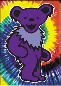 Grateful Dead - Purple Bear (Magnet)