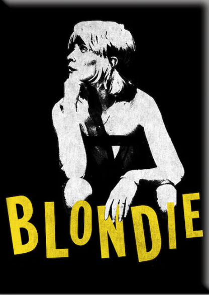 Blondie - Stencil Poster (Magnet)