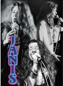 Janis Joplin - Collage (Magnet)