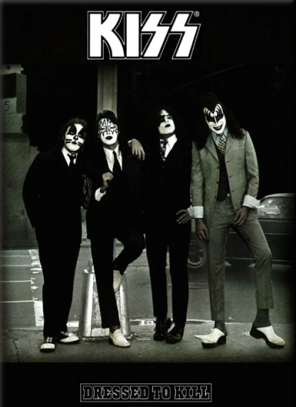 KISS - Dressed To Kill (Magnet)