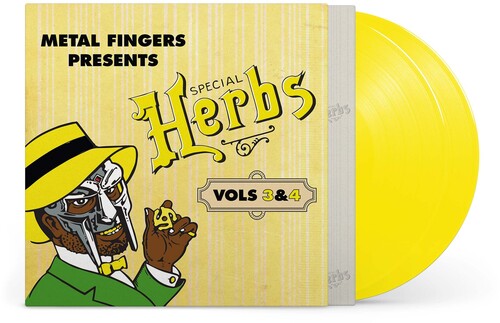 MF Doom - Metal Fingers Presents: Special Herbs Vol. 3 & 4 (Colored Vinyl, Yellow)