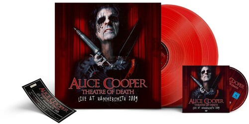 Alice Cooper - Theatre Of Death - Live At Hammersmith 2009 (With DVD, Colored Vinyl, Red)