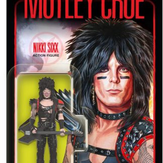 Super7 - Motley Crue - ReAction Wv1 - Nikki Sixx (Shout at the Devil) (Figure, Collectible, Action Figure)