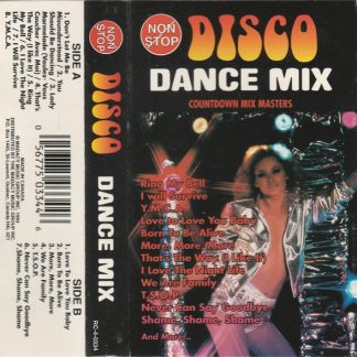 Countdown Mix Masters – Non-Stop Disco Dance Mix (Cassette)