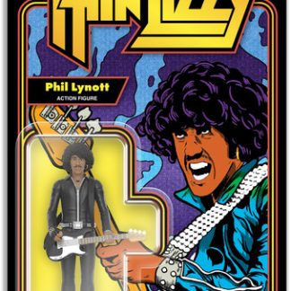 Super7 - Thin Lizzy Reaction Figures - Phil Lynott (Black Leather) (Collectible, Figure, Action Figure)