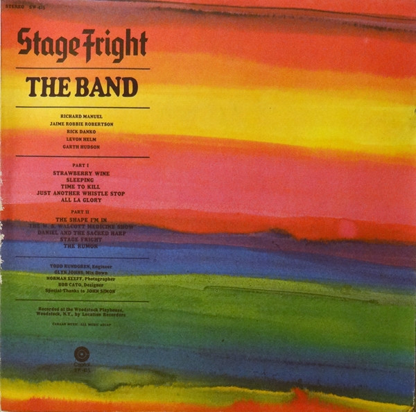 Band, The – Stage Fright (Vinyl)