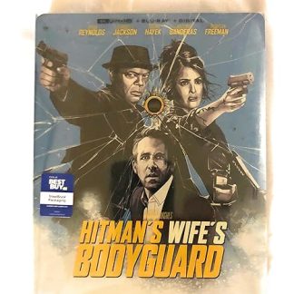 Hitman’s Wife’s Bodyguard (Limited Edition Steelbook) [4K + Blu-Ray + Digital HD]