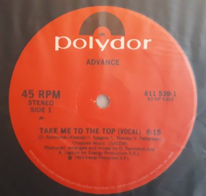 Advance – Take Me To The Top (Vinyl)