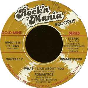 Romantics, The – What I Like About You / A Night Like This (7" Vinyl)