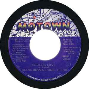 Diana Ross & Lionel Richie – Endless Love (7" Vinyl)