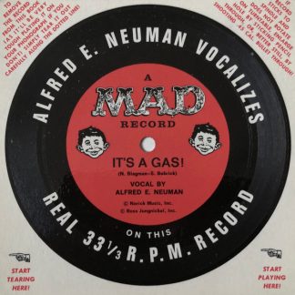 Alfred E. Neuman – It's A Gas (Flexi-disc, 5½")