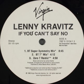 Lenny Kravitz – If You Can't Say No (Vinyl)