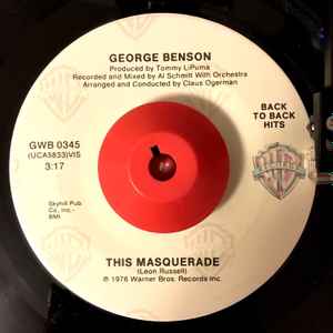 George Benson – This Masquerade / Breezin' (7" Vinyl)