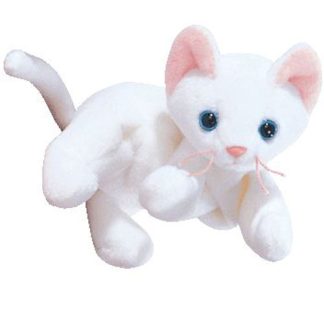 TY Beanie Baby - FLIP the White Cat