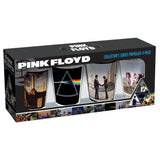 Pink Floyd Album Covers Drinking Glass Set (4-Pack / 16oz)