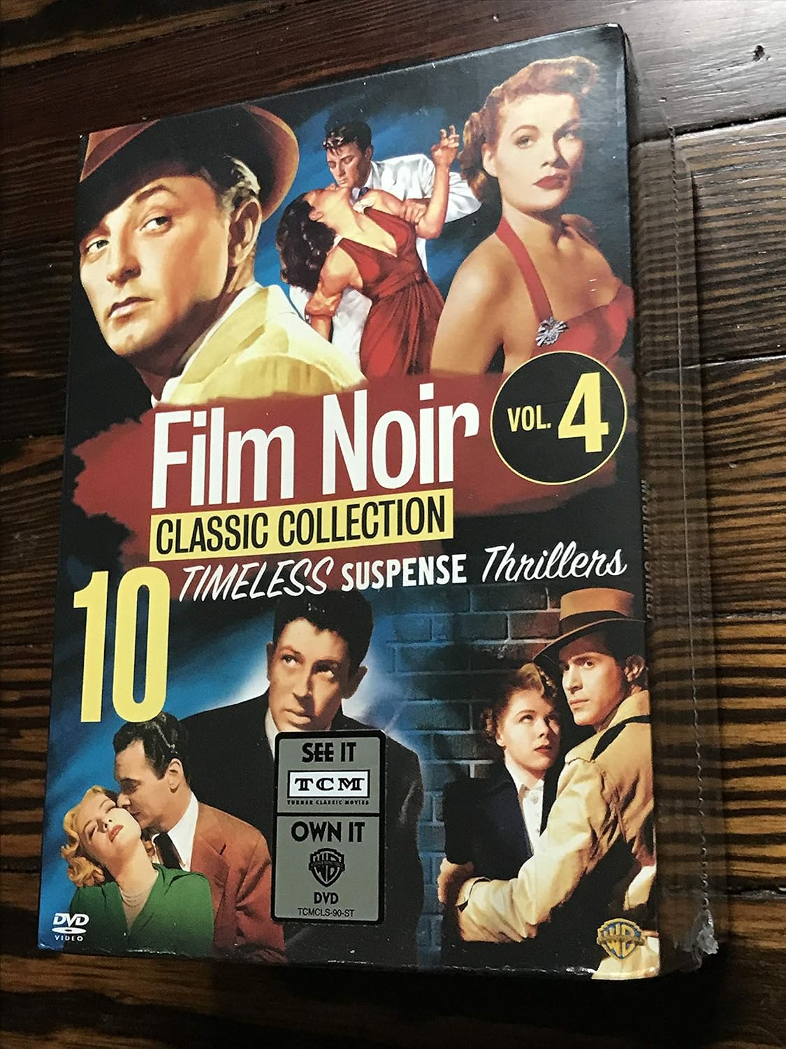 Film Noir Classic Collection, Vol. 4 (Act of Violence / Mystery Street / Crime Wave / Decoy / Illegal / The Big Steal / They Live By Night / Side Street / Where Danger Lives / Tension) (5 DVD Box Set)