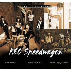 REO Speedwagon – Triple Feature: Nine Lives/Good Trouble/Ridin' The Storm Out (3CD)