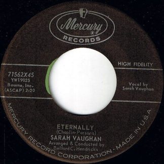 Sarah Vaughan – Eternally / You're My Baby (7" Vinyl)