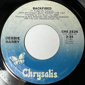 Debbie Harry – Backfired / Military Rap (7" Vinyl)