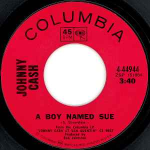 Johnny Cash – A Boy Named Sue / San Quentin (7" Vinyl)