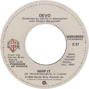 Devo – Whip It / Turn Around (7" Vinyl)