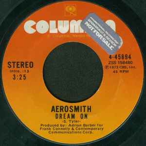 Aerosmith – Dream On / Somebody (7" Vinyl)