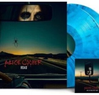 Alice Cooper - ROAD (BLUE MARBLED 2LP + DVD) (Indie Exclusive, Colored Vinyl, Blue, With DVD, 180 Gram Vinyl)