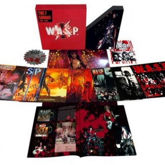 W.A.S.P. - The 7 Savage: 1984-1992 8LP Box, 60pg Book, Poster, Numbered Certificate [Import] (Boxed Set, 140 Gram Vinyl, With Book, Poster)