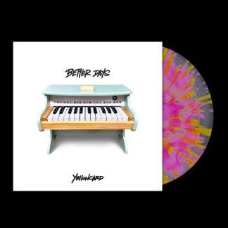 Yellowcard - Better Days (IEX) Pink & Yellow Splatter [Explicit Content] (Parental Advisory Explicit Lyrics, Colored Vinyl, Pink, Yellow, Poster)