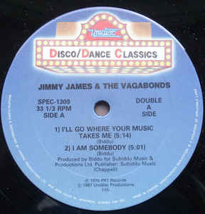 Jimmy James & The Vagabonds / Donnie Elbert ‎– I'll Go Where Your Music Takes Me / I Can't Help Myself (Vinyl)