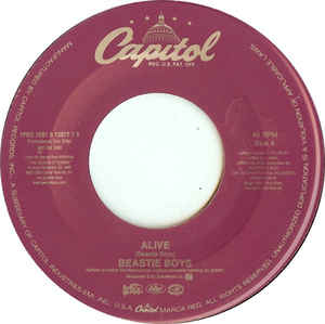 Beastie Boys ‎– Alive / Big Shot (Live) (7" Vinyl)