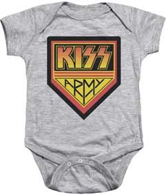 KISS ARMY LOGO INFANT SNAPSUIT / ONESIE