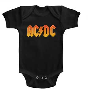 AC/DC - SOLID ORANGE ONESIE