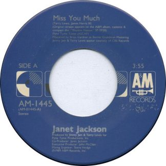Janet Jackson ‎– Miss You Much
