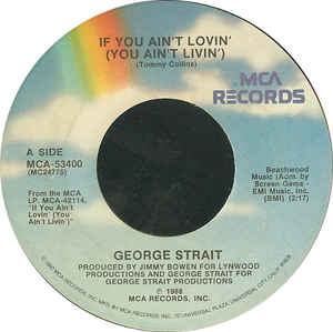 George Strait ‎– If You Ain't Lovin' (You Ain't Livin')