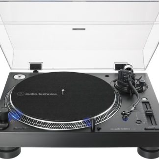Audio Technica AT-LP140XP-BK Direct-Drive Professional Fully Manual DJ Turntable