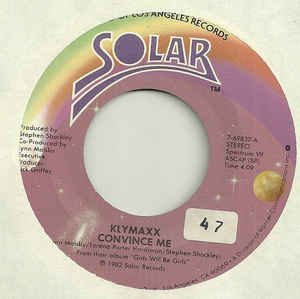 Klymaxx ‎– Convince Me (7")