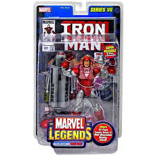Marvel Legends Series VII SILVER CENTURION IRON MAN 6" Figure Toybiz 2004